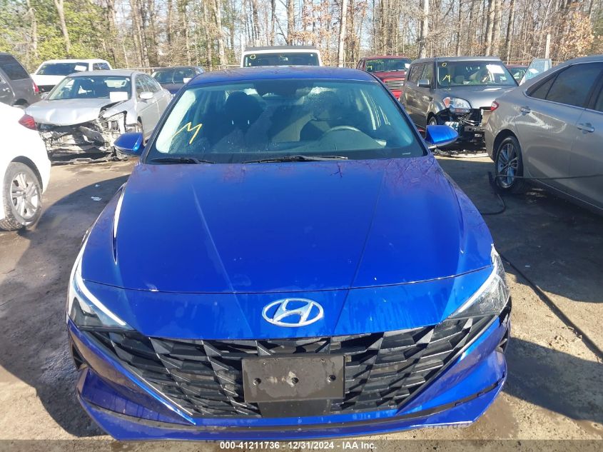 VIN KMHLS4AG7NU306831 2022 Hyundai Elantra, Sel no.12