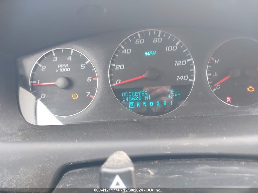 2009 CHEVROLET IMPALA VIN: 2G1WU57MX91188654