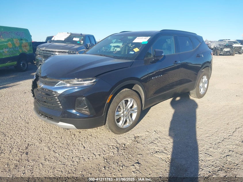 Vin: 3gnkbcrs9ls718806, lot: 41702094, chevrolet blazer fwd 2lt 20202