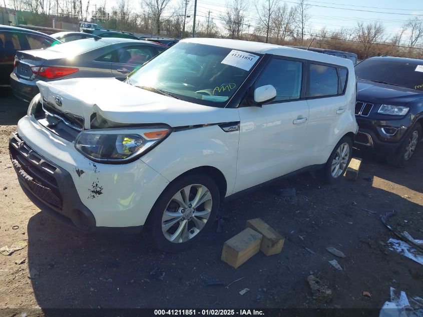 VIN KNDJP3A52F7789540 2015 KIA Soul, + no.2