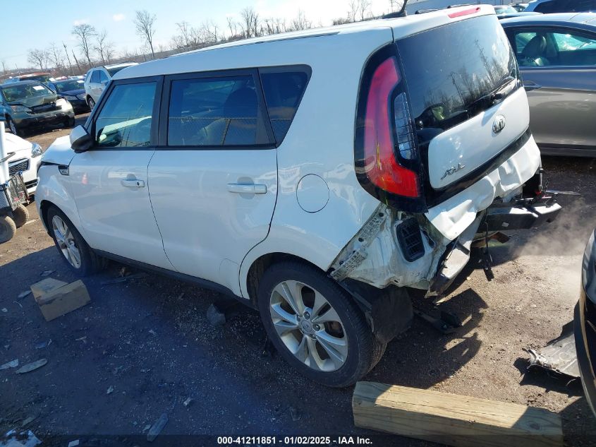 VIN KNDJP3A52F7789540 2015 KIA Soul, + no.3