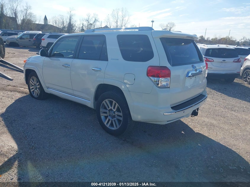 Vin: jtezu5jr9d5055217, lot: 41702350, toyota 4runner limited 20133