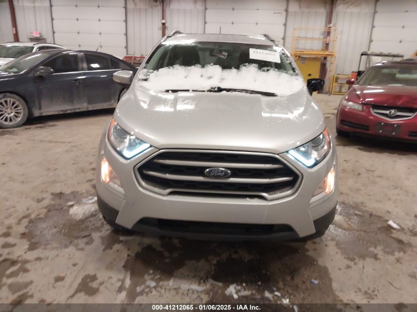 2018 Ford Ecosport Se VIN: MAJ3P1TE2JC215584 Lot: 41212065