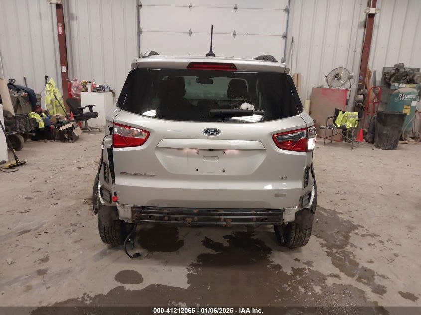 2018 Ford Ecosport Se VIN: MAJ3P1TE2JC215584 Lot: 41212065