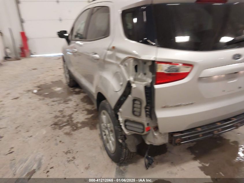 2018 Ford Ecosport Se VIN: MAJ3P1TE2JC215584 Lot: 41212065