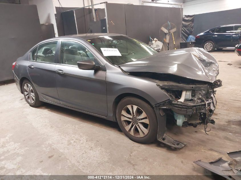 VIN 1HGCR2F3XDA257409 2013 Honda Accord, LX no.1