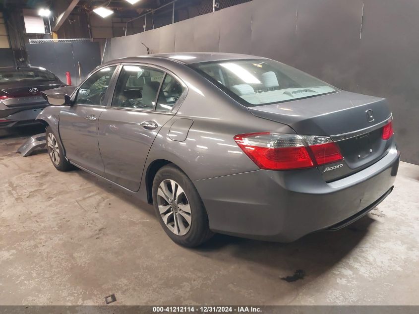 VIN 1HGCR2F3XDA257409 2013 Honda Accord, LX no.3