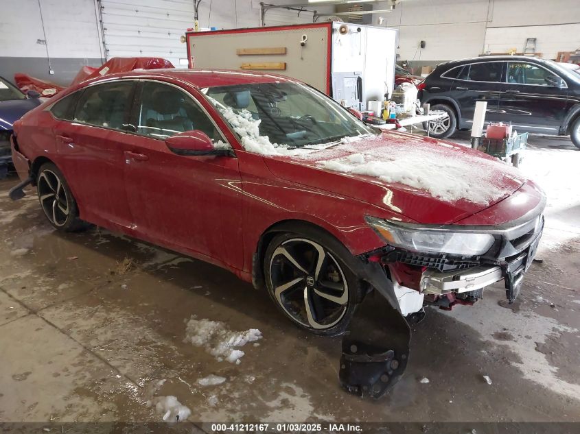 2018 HONDA ACCORD SPORT - 1HGCV1F36JA118671
