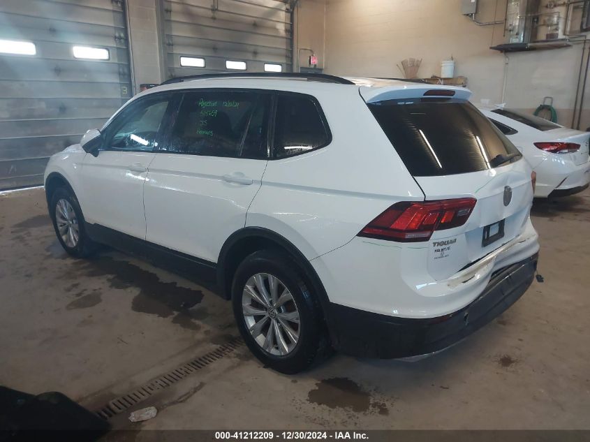 VIN 3VV0B7AX7JM060114 2018 Volkswagen Tiguan, 2.0T S no.3