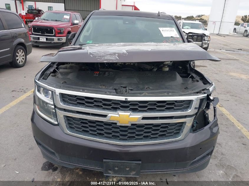 2015 Chevrolet Tahoe Lt VIN: 1GNSCBEC9FR116179 Lot: 41212311