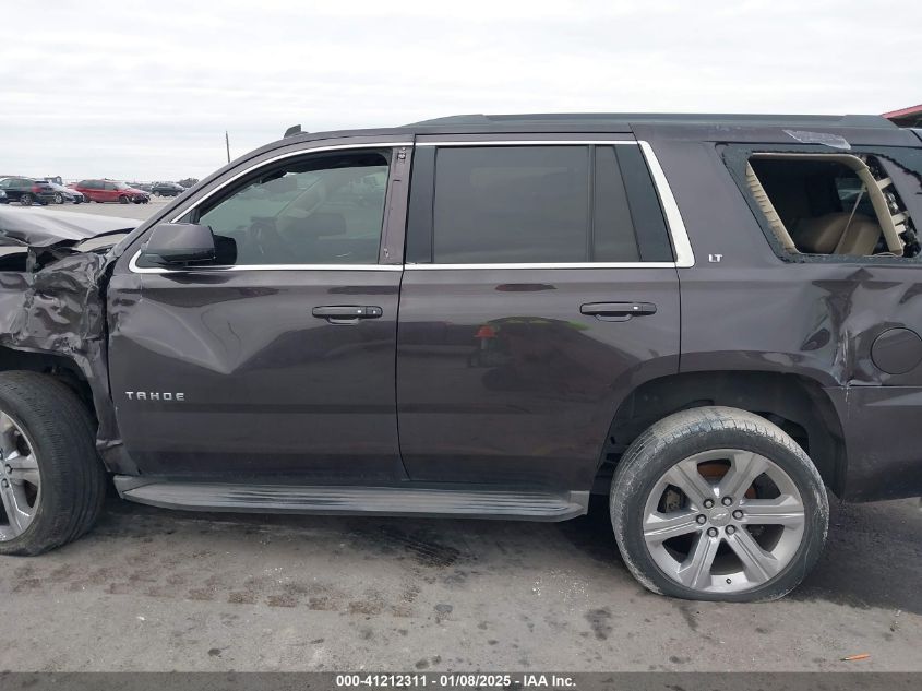 2015 Chevrolet Tahoe Lt VIN: 1GNSCBEC9FR116179 Lot: 41212311