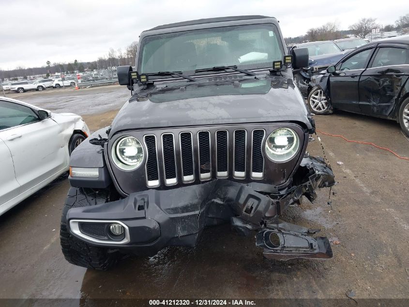 2021 Jeep Wrangler Unlimited Sahara 4X4 VIN: 1C4HJXENXMW503535 Lot: 41212320