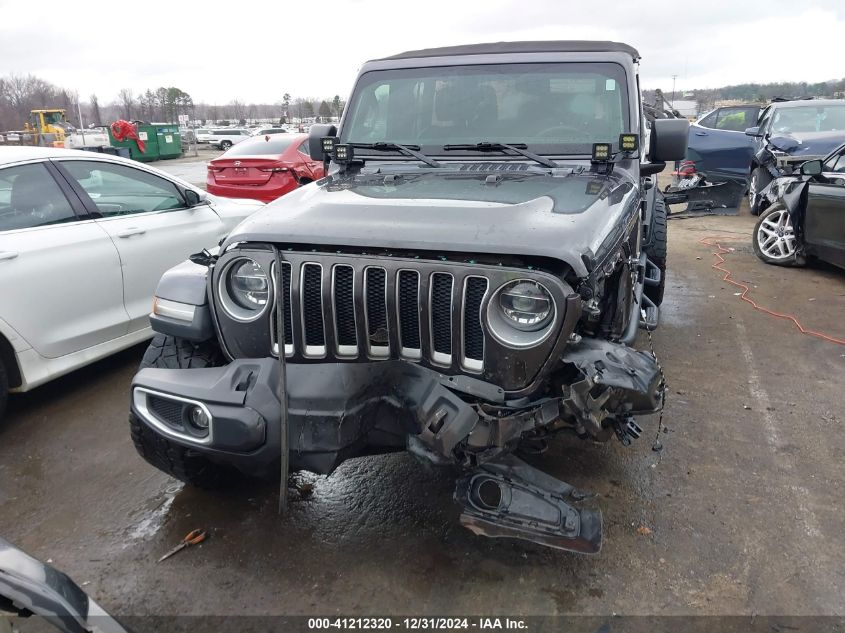 2021 Jeep Wrangler Unlimited Sahara 4X4 VIN: 1C4HJXENXMW503535 Lot: 41212320