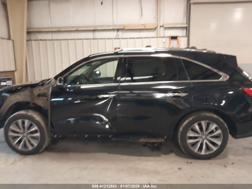 VIN 5FRYD4H43EB036522 2014 Acura MDX, Technology Pa... no.15