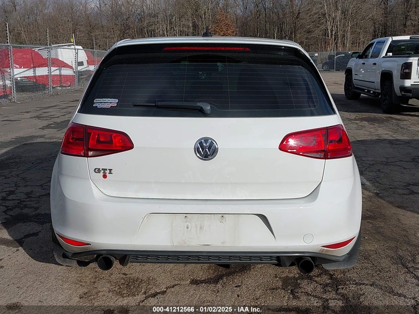 2016 VOLKSWAGEN GOLF GTI AUTOBAHN 4-DOOR - 3VW4T7AU7GM002125