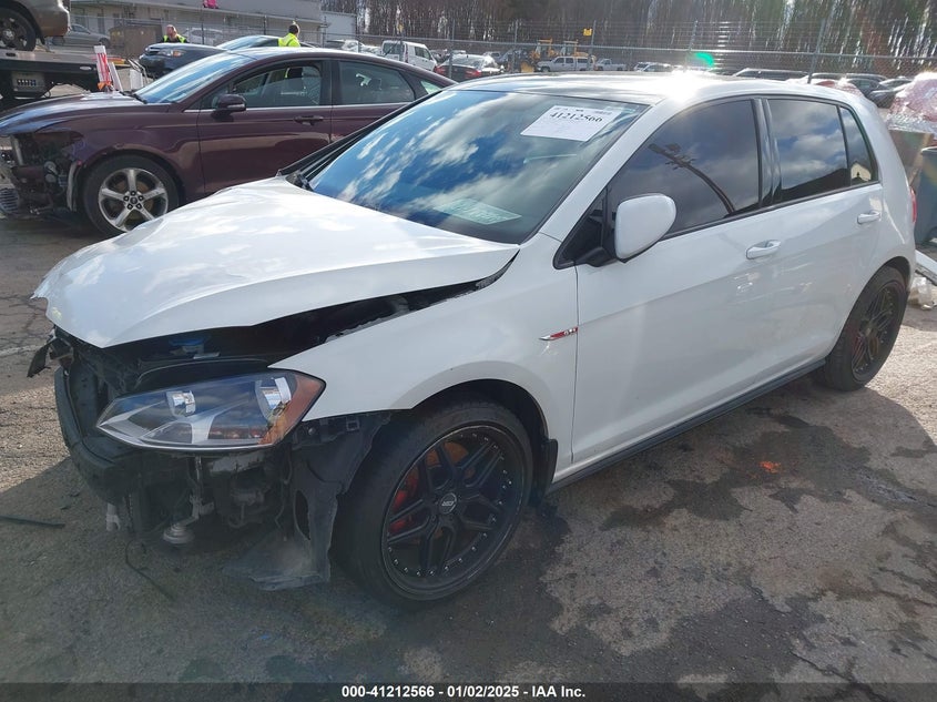 2016 VOLKSWAGEN GOLF GTI AUTOBAHN 4-DOOR - 3VW4T7AU7GM002125