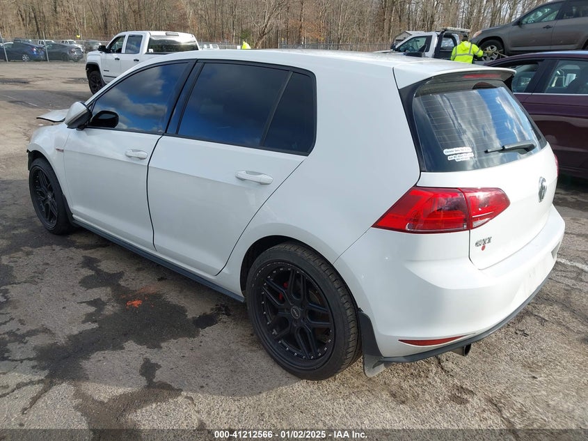 2016 VOLKSWAGEN GOLF GTI AUTOBAHN 4-DOOR - 3VW4T7AU7GM002125