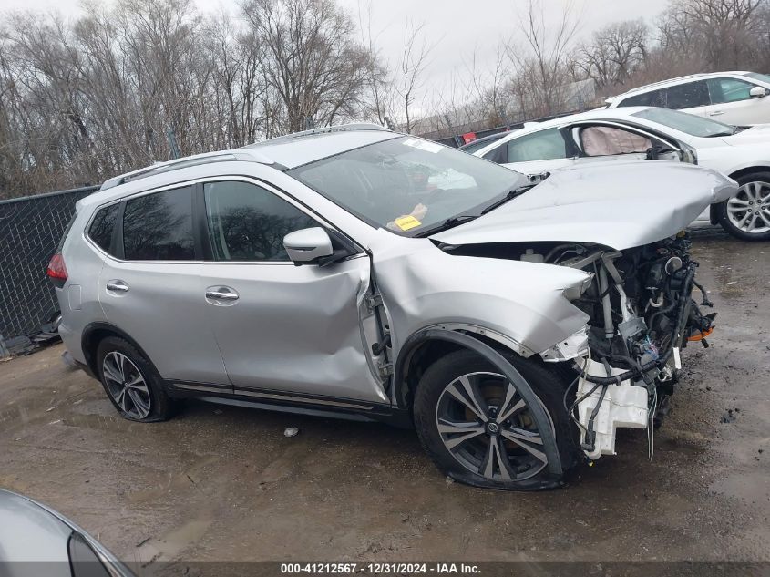 2018 Nissan Rogue Sl VIN: JN8AT2MT0JW464419 Lot: 41212567