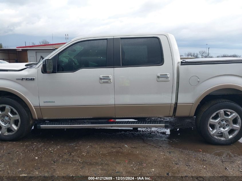 2013 FORD F-150 LARIAT - 1FTFW1ET7DFD39505