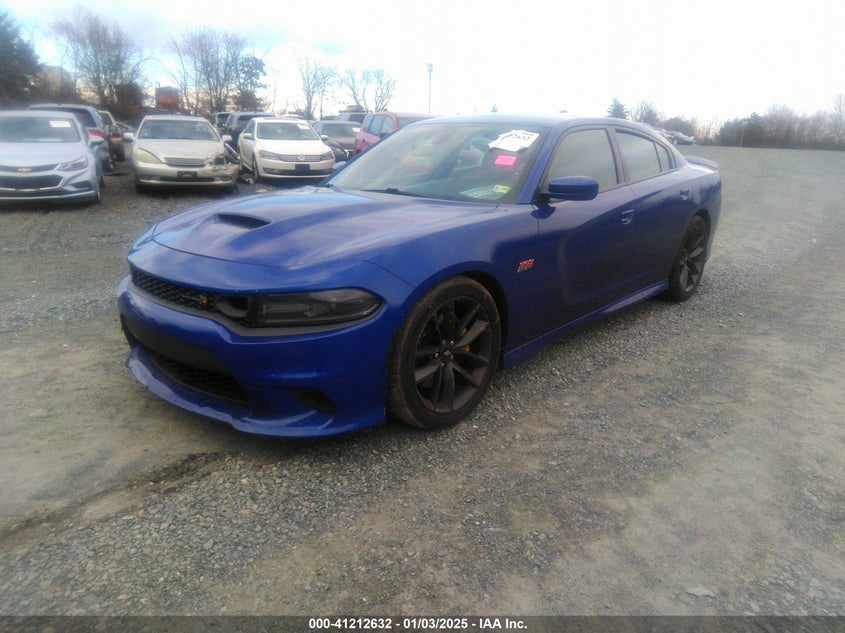 Vin: 2c3cdxgj8kh553832, lot: 41702943, dodge charger scat pack rwd 20192