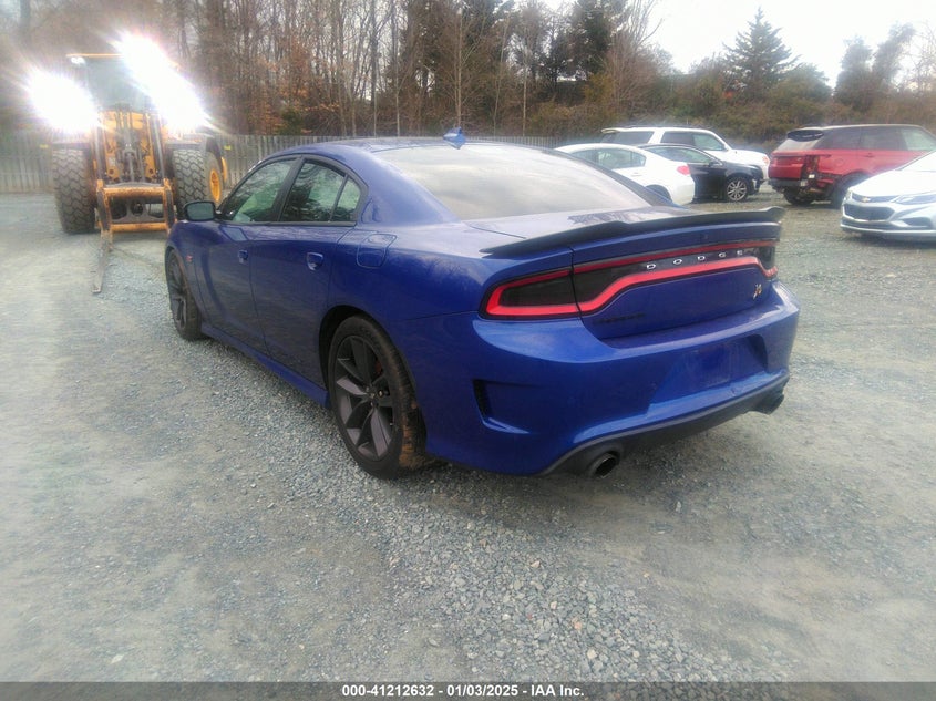 Vin: 2c3cdxgj8kh553832, lot: 41702943, dodge charger scat pack rwd 20193