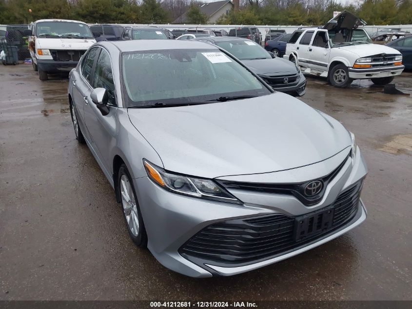 VIN 4T1B11HK4KU263651 2019 Toyota Camry, LE no.1