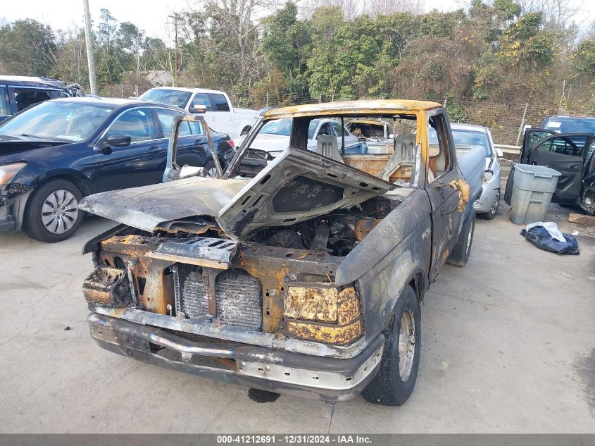1991 Ford Ranger VIN: 1FTCR10A2MUD92561 Lot: 41212691