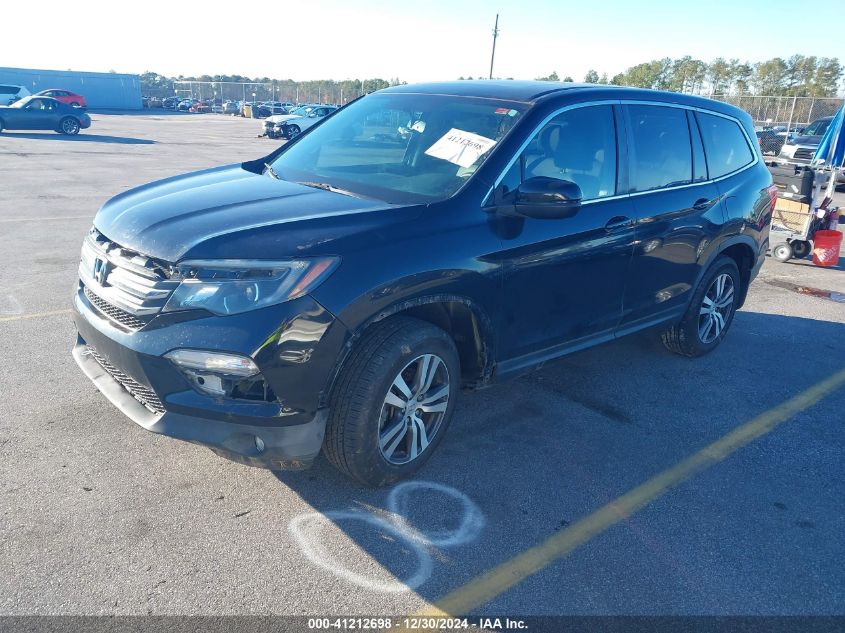 VIN 5FNYF5H83GB042389 2016 HONDA PILOT no.2