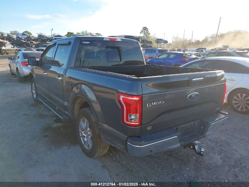 VIN 1FTEW1C86GKE09016 2016 Ford F-150, Xlt no.3