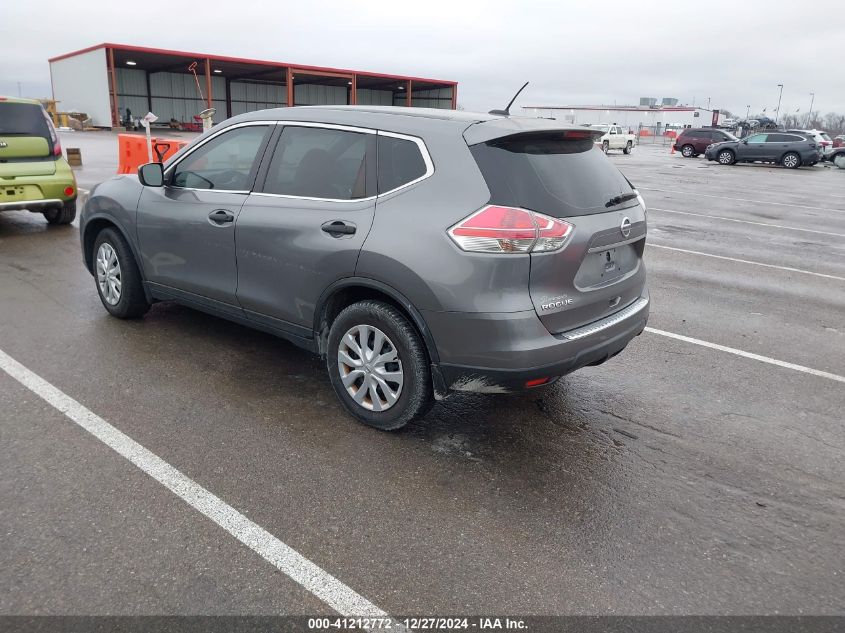 VIN KNMAT2MT8GP615053 2016 NISSAN ROGUE no.3