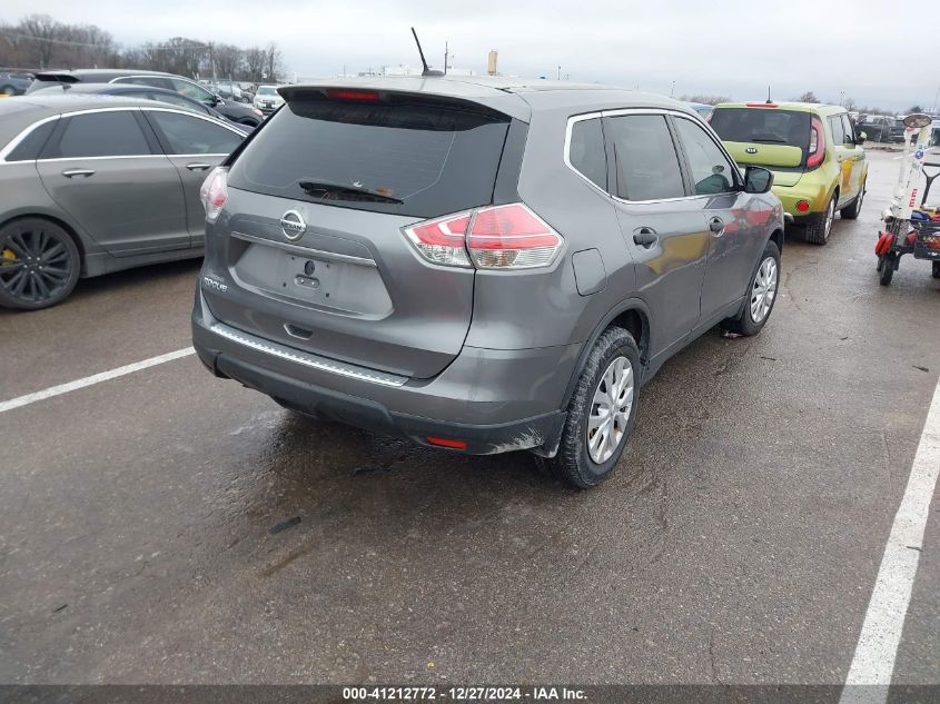 VIN KNMAT2MT8GP615053 2016 NISSAN ROGUE no.4