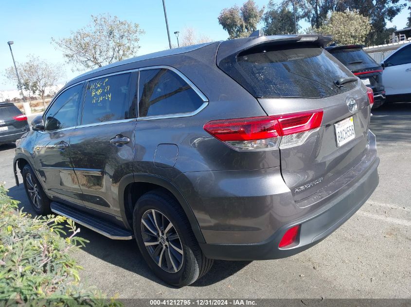 VIN 5TDKZRFH9HS518276 2017 Toyota Highlander, Xle no.15