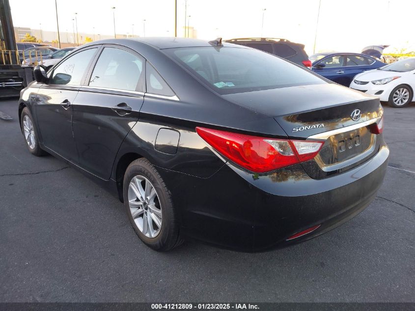 VIN 5NPEB4AC6DH728947 2013 Hyundai Sonata, Gls no.3