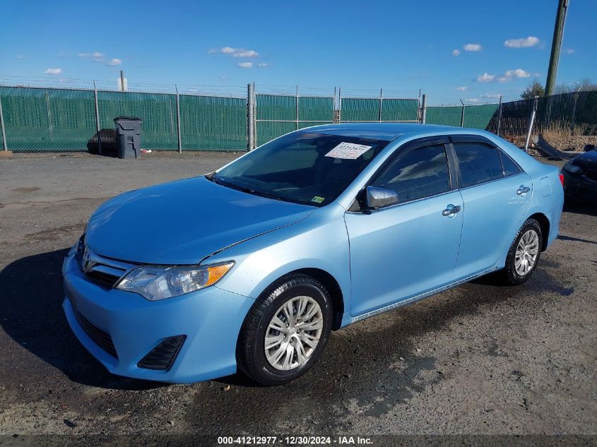 VIN 4T4BF1FK3DR320452 2013 Toyota Camry, LE no.2