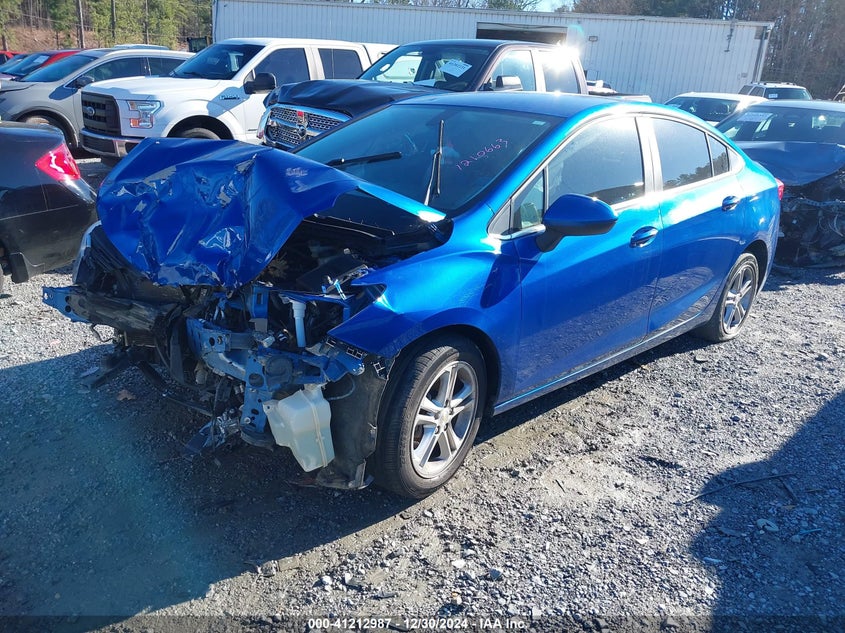 2018 CHEVROLET CRUZE VIN: 1G1BE5SMXJ7210663