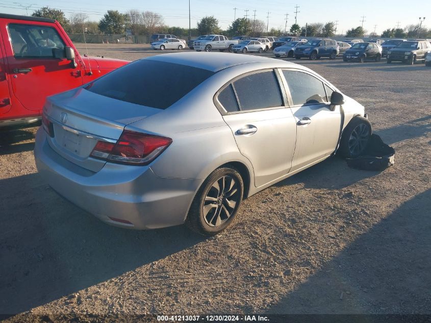 VIN 2HGFB2F85DH558314 2013 Honda Civic, EX no.4