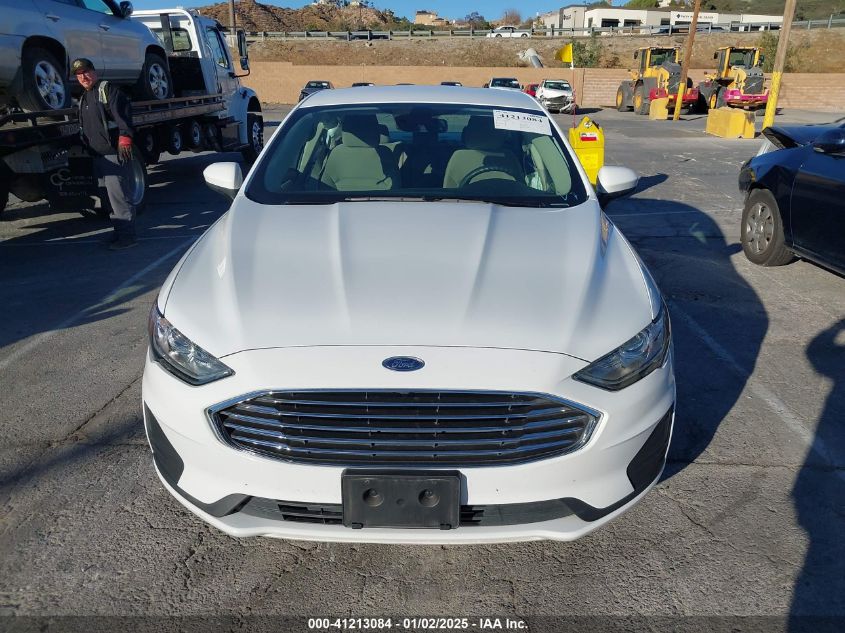 VIN 3FA6P0LU6KR236522 2019 FORD FUSION HYBRID no.12