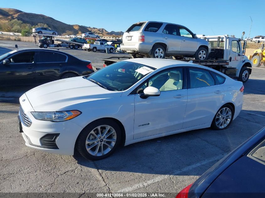 VIN 3FA6P0LU6KR236522 2019 FORD FUSION HYBRID no.14