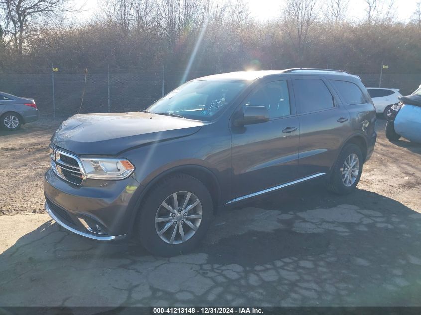 VIN 1C4RDJAG7GC484996 2016 Dodge Durango, Sxt no.2