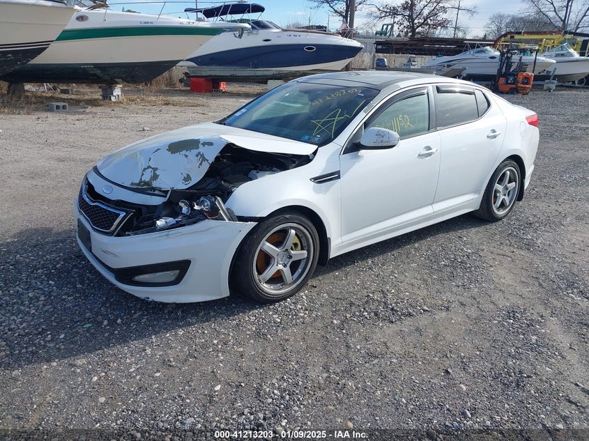 Vin: 5xxgr4a64dg217330, lot: 41703514, kia optima sx 20132