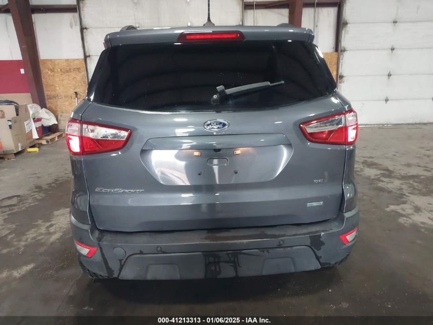 2020 Ford Ecosport Se VIN: MAJ3S2GE7LC346706 Lot: 41213313