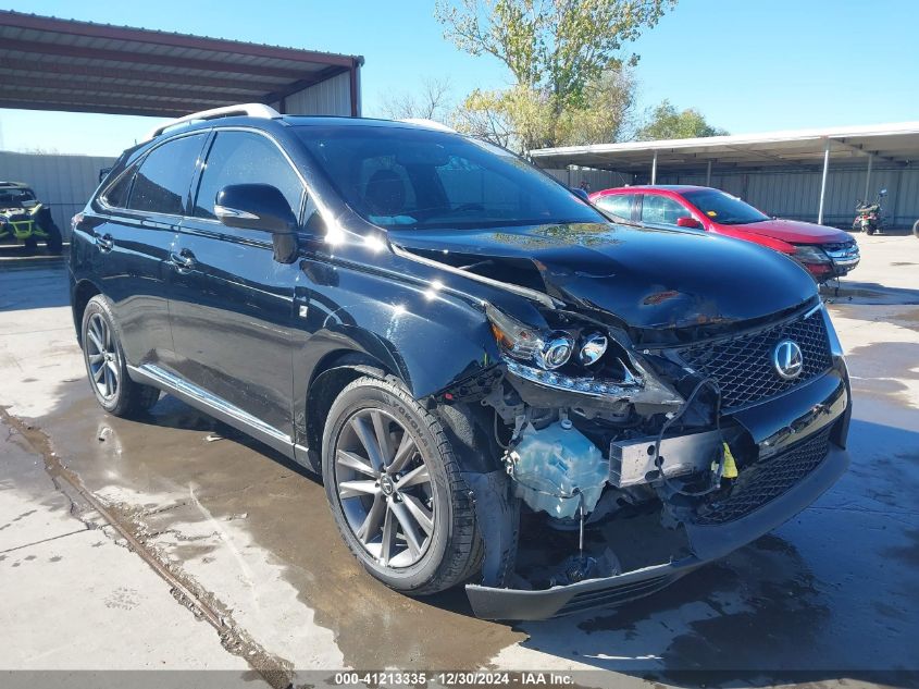 VIN 2T2BK1BA6FC254918 2015 Lexus RX, 350 F Sport no.1