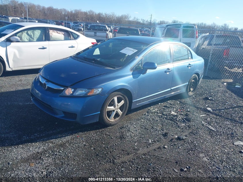 2009 HONDA CIVIC VIN: 2HGFA165X9H342758