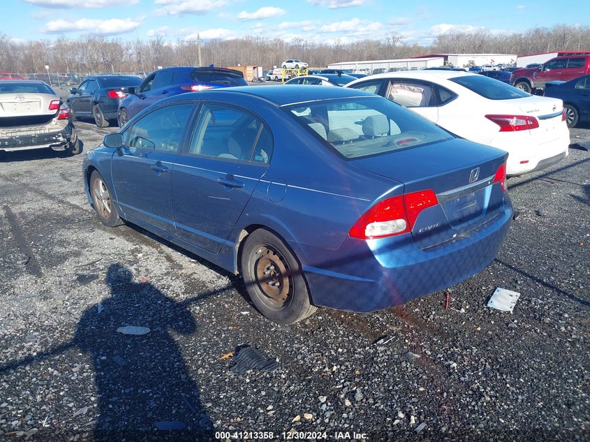2009 HONDA CIVIC VIN: 2HGFA165X9H342758