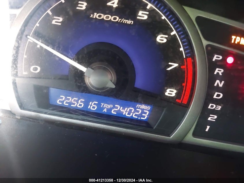 2009 HONDA CIVIC VIN: 2HGFA165X9H342758