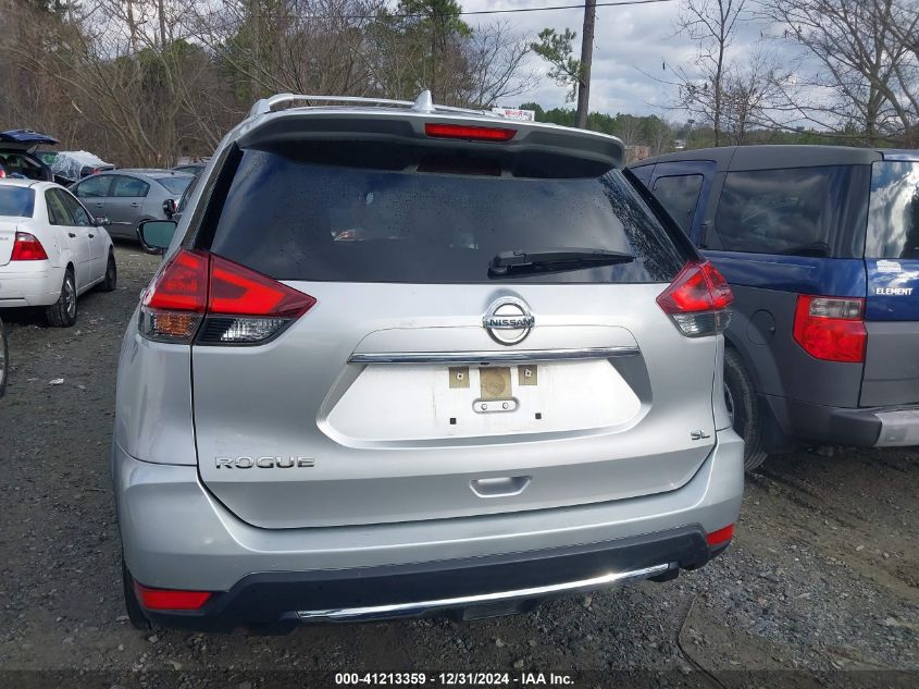 2018 Nissan Rogue Sl VIN: JN8AT2MT7JW455622 Lot: 41213359