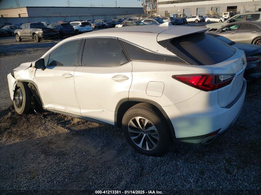 VIN 2T2AZMAA0MC206743 2021 LEXUS RX 350 no.3