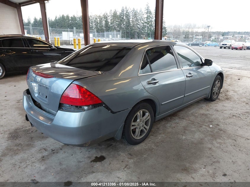 2007 HONDA ACCORD VIN: 1HGCM563X7A058350