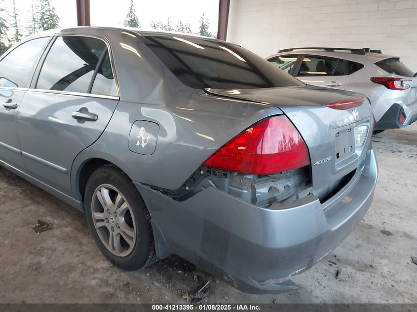 2007 HONDA ACCORD VIN: 1HGCM563X7A058350