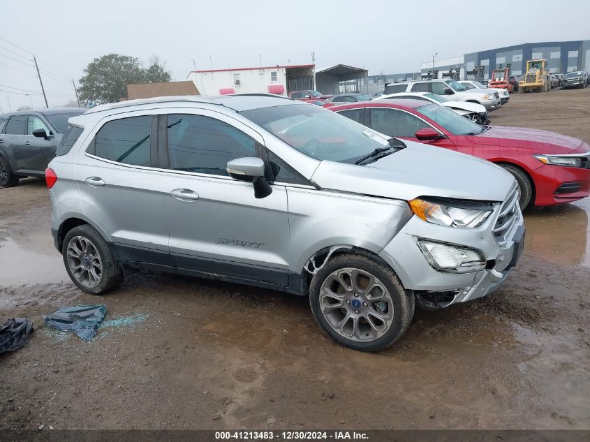 2018 Ford Ecosport Titanium VIN: MAJ3P1VE2JC236352 Lot: 41213483